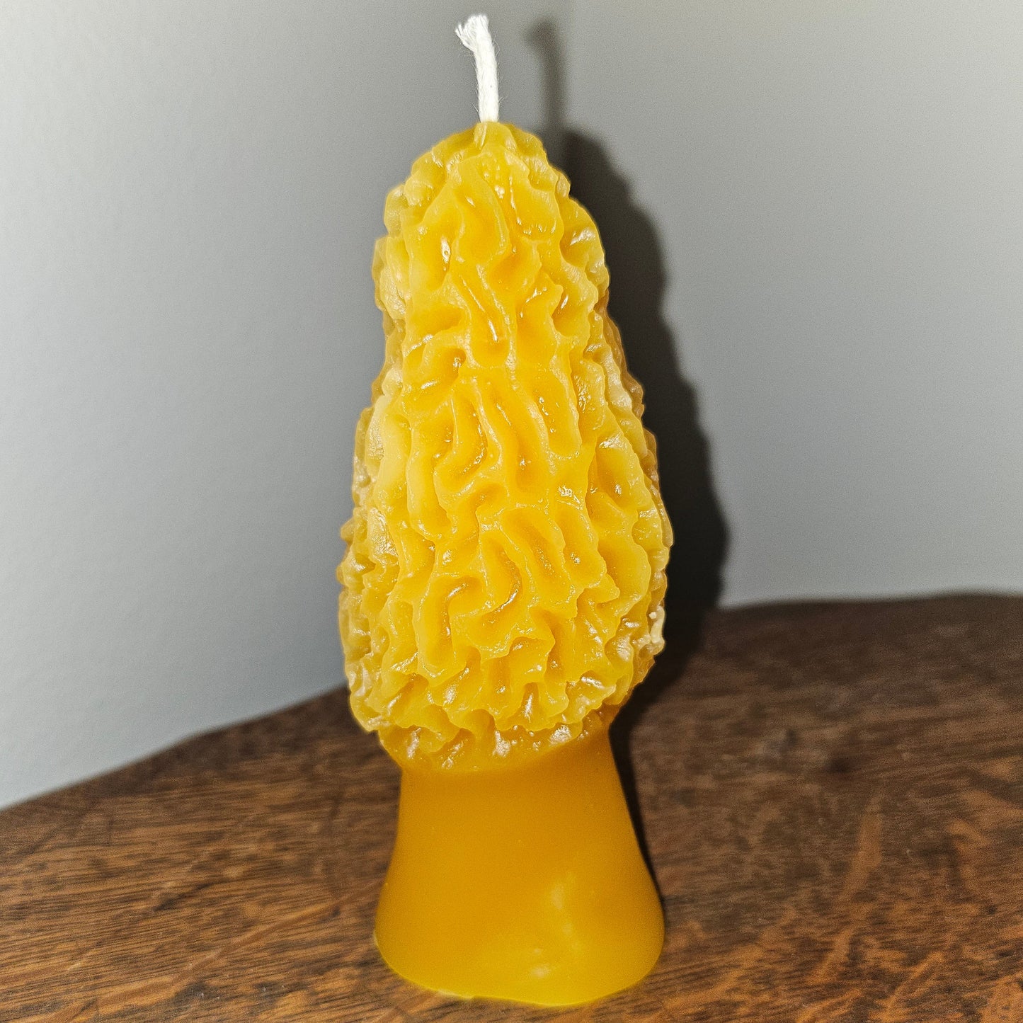 Morel Mushroom Candle