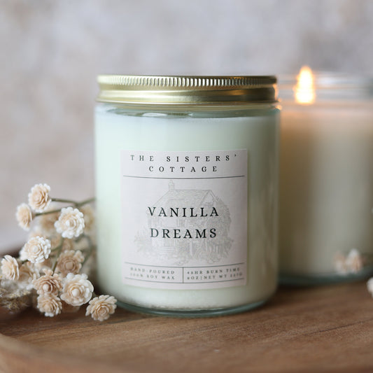 Vanilla Dreams Scented Candle